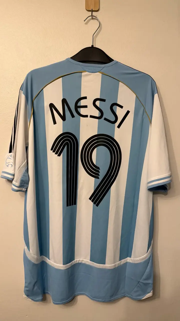 Camiseta Argentina MESSI Mundial 2006 - 5