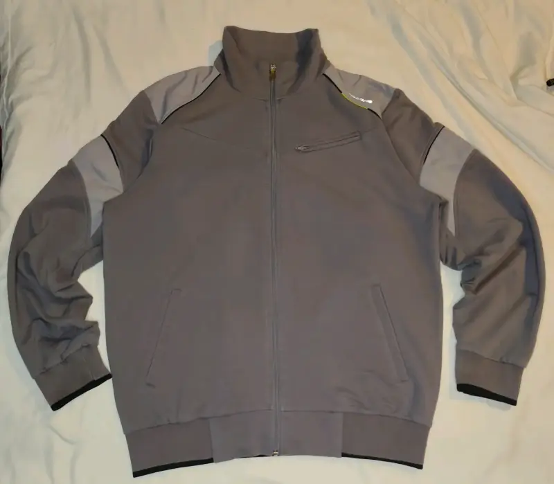 Chaqueta deportiva gris Billcee para hombre
