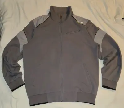 Chaqueta deportiva gris Billcee para hombre - miniatura 1