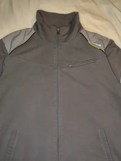 Chaqueta deportiva gris Billcee para hombre - miniatura 2