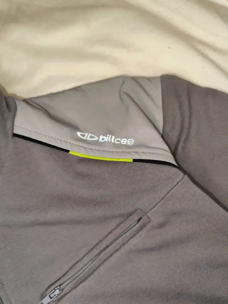Chaqueta deportiva gris Billcee para hombre - 3