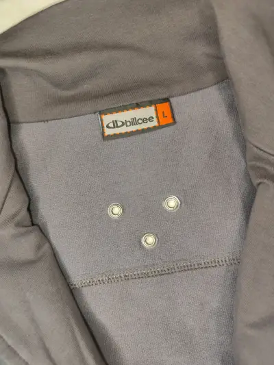 Chaqueta deportiva gris Billcee para hombre - miniatura 4