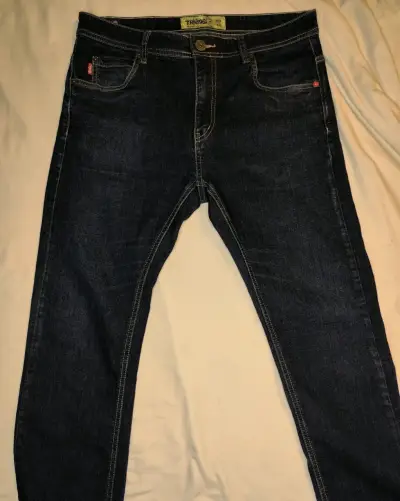 Jeans azul oscuro TRN1961 para hombre - miniatura 1