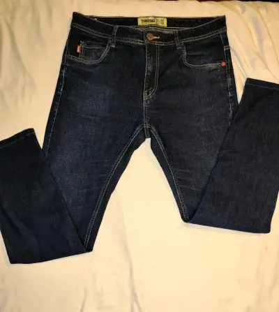 Jeans azul oscuro TRN1961 para hombre - miniatura 2