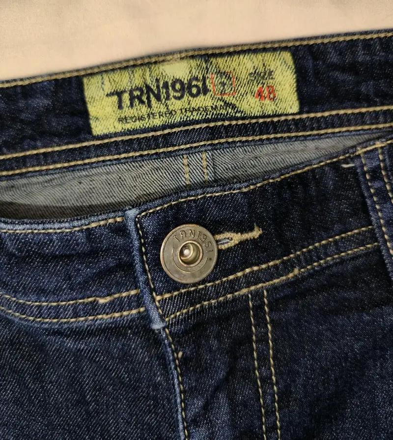 Jeans azul oscuro TRN1961 para hombre - 3