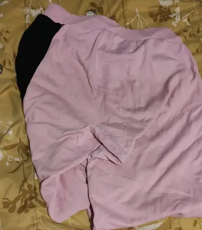 Pantalones deportivos Adidas rosa y negro - miniatura 3