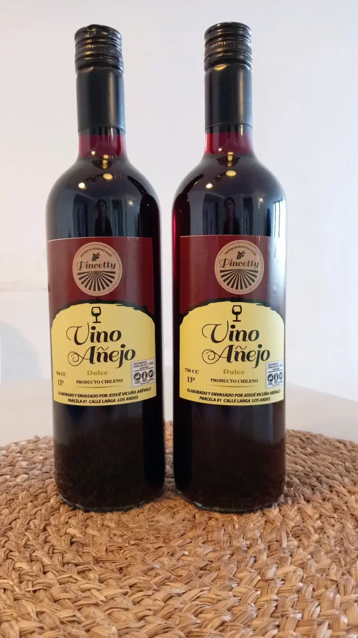 Pack de Vino Pipeño Chileno y Vino Añejo Dulce - 3