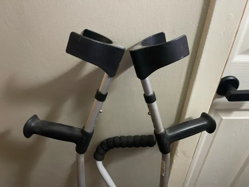 Muletas de aluminio ajustables para adultos - 3