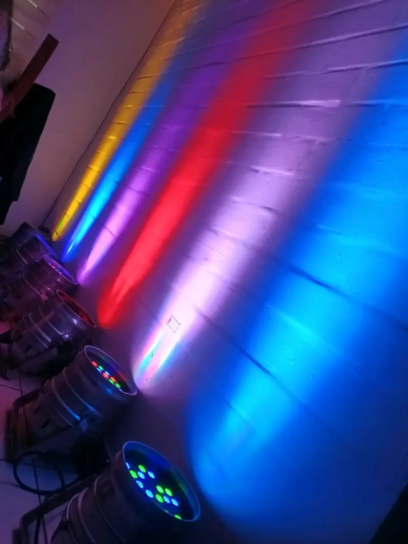 Luces LED RGB para decoración de eventos - 4