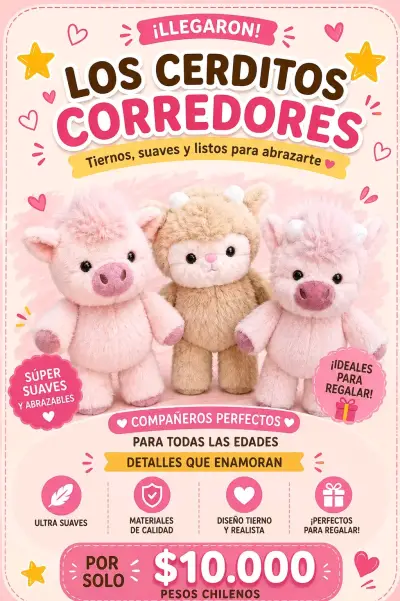 Peluches  viral corredores Suaves 60 cm - miniatura 2