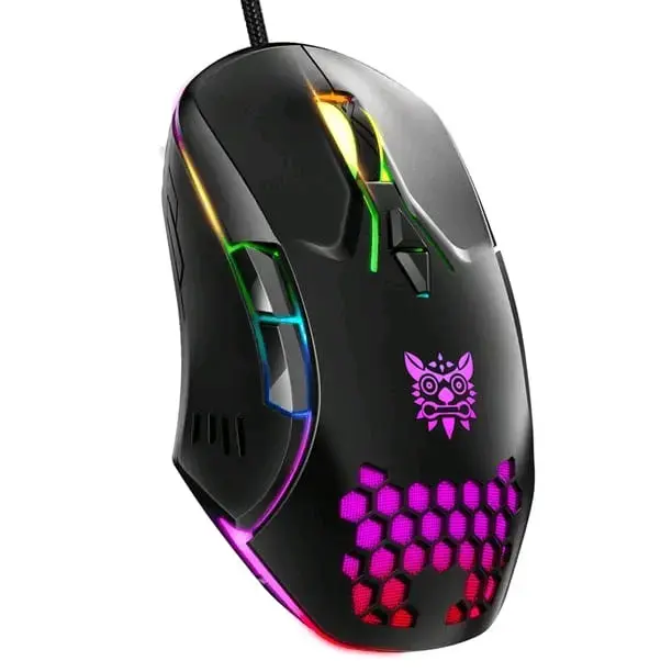 Mouse Gamer RGB Onikuma CW902 con Luces LED - 1