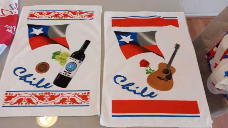 Paños de cocina con diseño chileno - 1