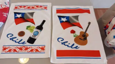 Paños de cocina con diseño chileno - miniatura 1