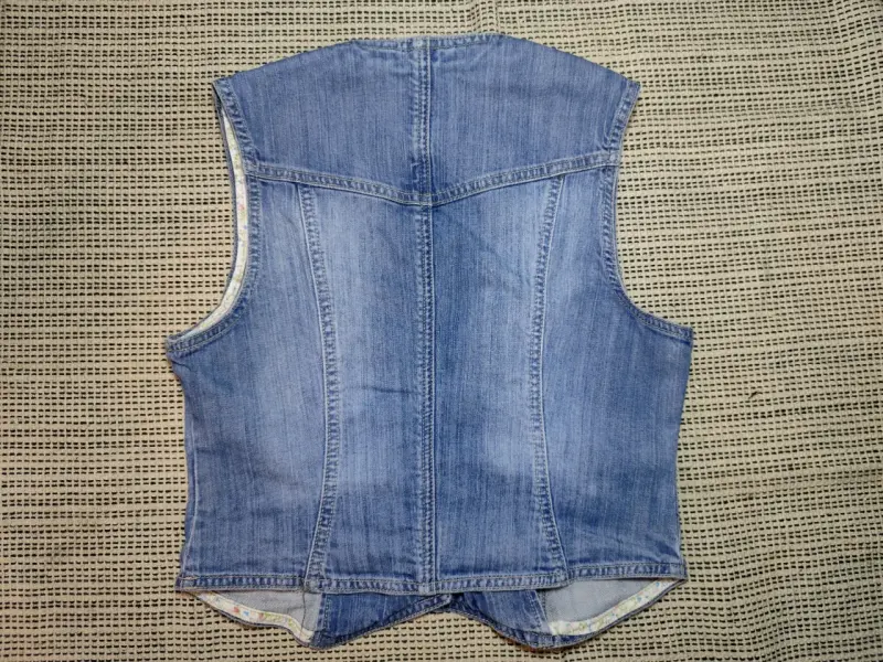 Vest Mezclilla Talla S - 4