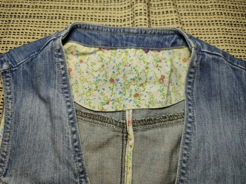 Vest Mezclilla Talla S - 5