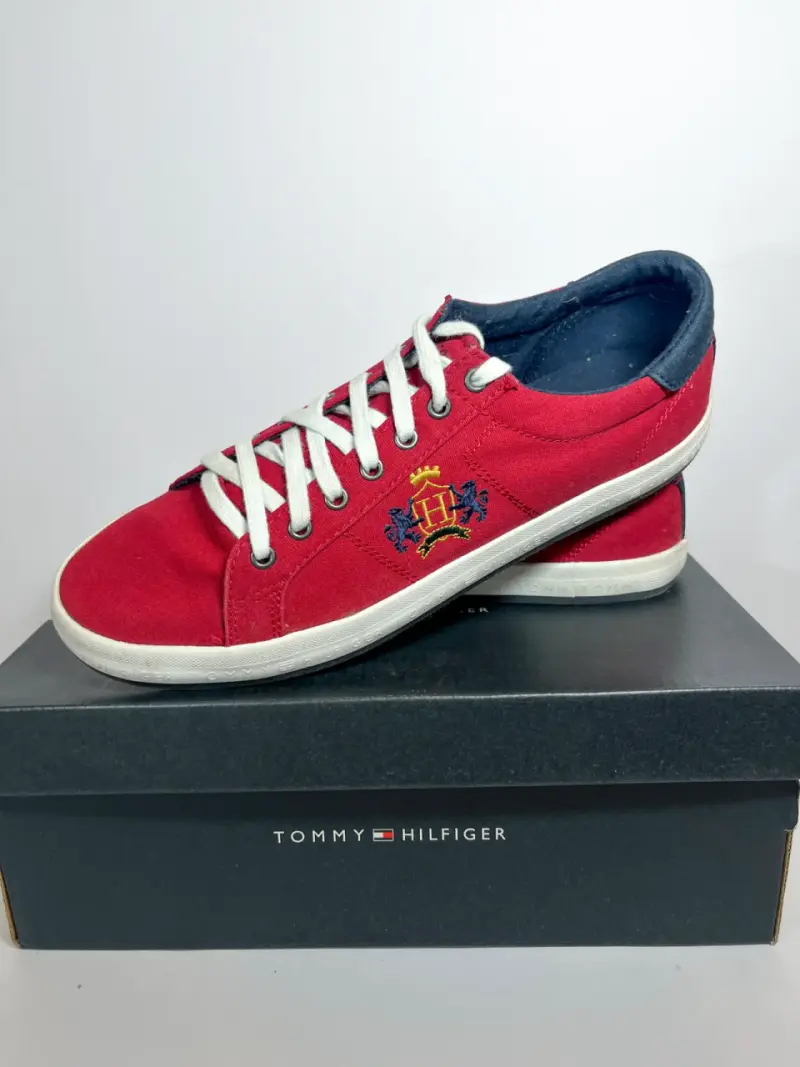Zapatillas rojas Tommy Hilfiger casuales - 1