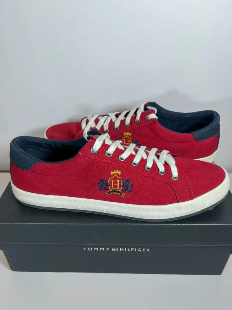 Zapatillas rojas Tommy Hilfiger casuales - 2