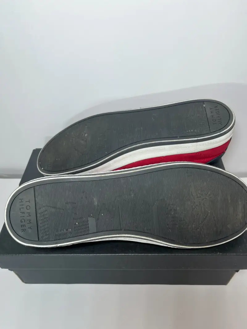 Zapatillas rojas Tommy Hilfiger casuales - 4