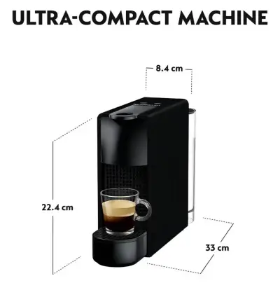 Máquina de Café Nespresso Essenza Mini Negra - miniatura 3