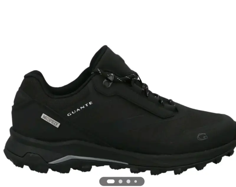 Zapatillas outdoor impermeables negras Guante - 1