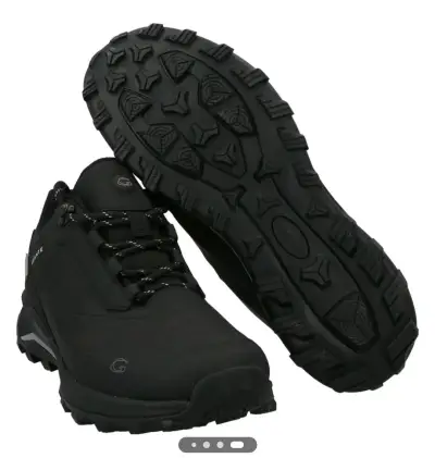 Zapatillas outdoor impermeables negras Guante - miniatura 2