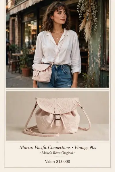 Bolso Vintage 90s Pacific Connections - miniatura 1