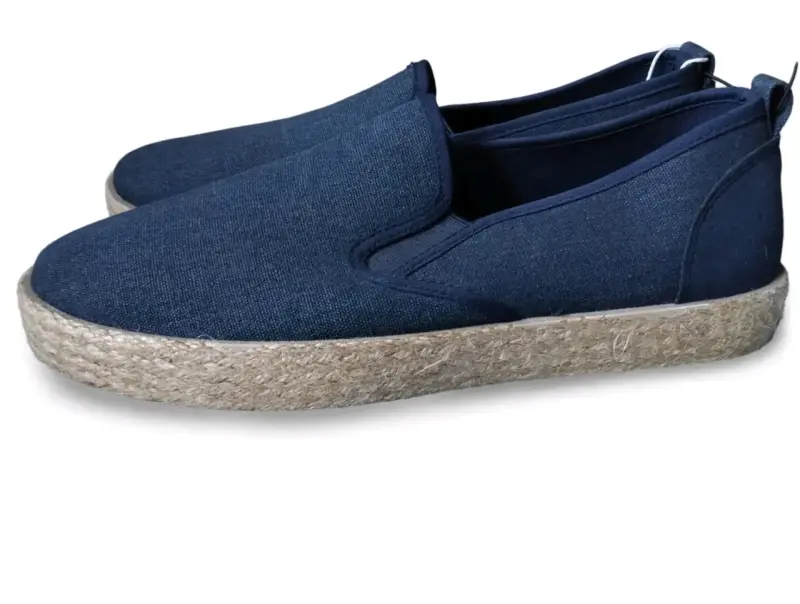 Zapatillas de lona azul casuales Index - 1