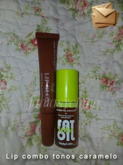 Combo de Labiales en Tonos Vino y Borgoña - miniatura 3