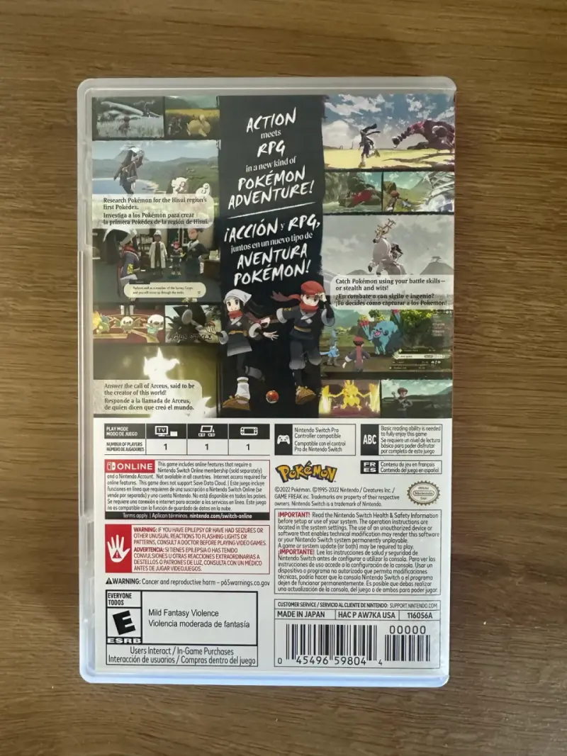 Juego Nintendo Switch Pokémon Legends Arceus - 2
