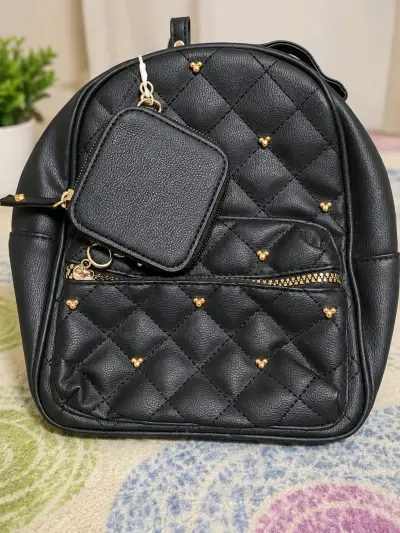 Mochila Primark de disney negra - miniatura 2