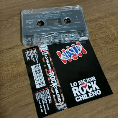 Cassette Lo Mejor del Rock Chileno Bresler - miniatura 2