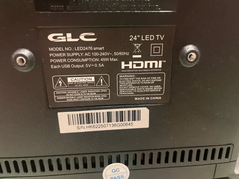 Televisor Led y Monitor 24 pulgadas GLC másremoto - 6