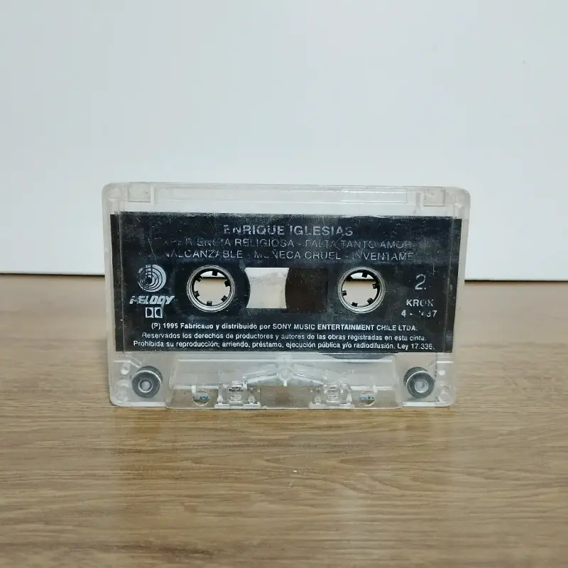 Enrique Iglesias Cassette Suelto