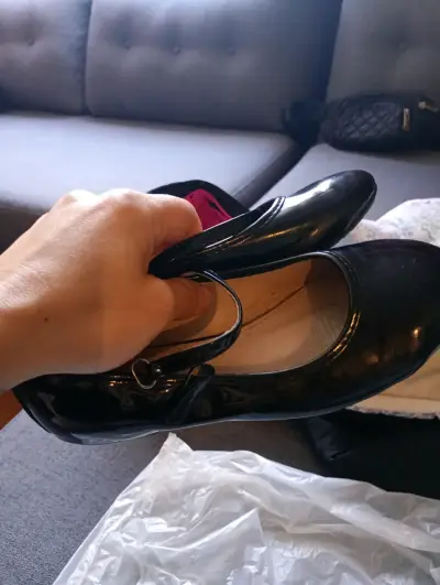 Traje baile norteño , mapuche y zapatos - miniatura 6