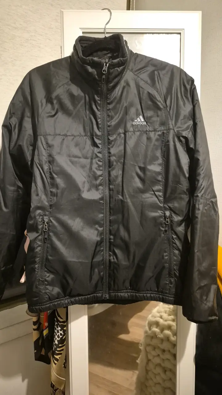 Chaqueta negra deportiva Adidas para mujer - 1