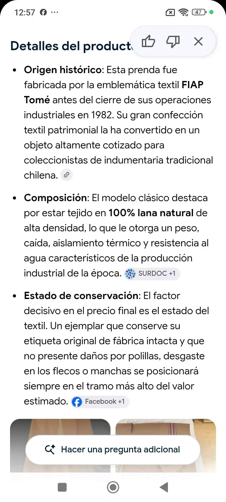 Poncho Fiap-Tome con franjas coloridas - 5