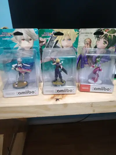 Amiibos  Corrin, Cloud y Tiki - miniatura 6