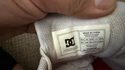 Zapatillas DC blancas de skate para hombre - miniatura 4