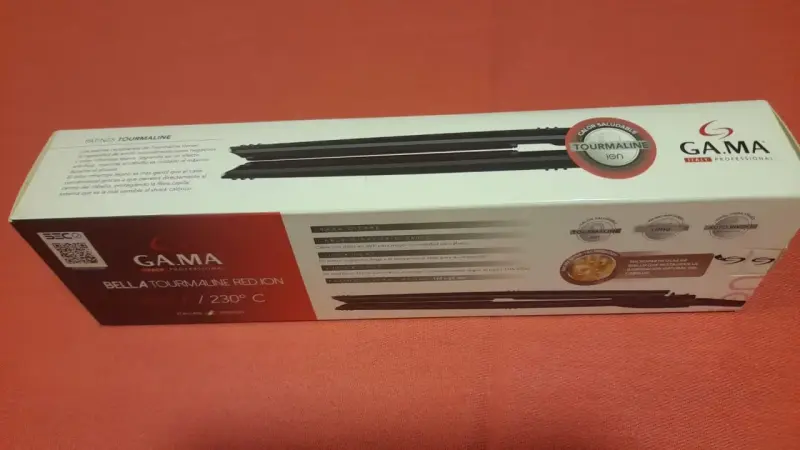 Plancha de Pelo Gama Bella Tourmaline Red Ion - 2