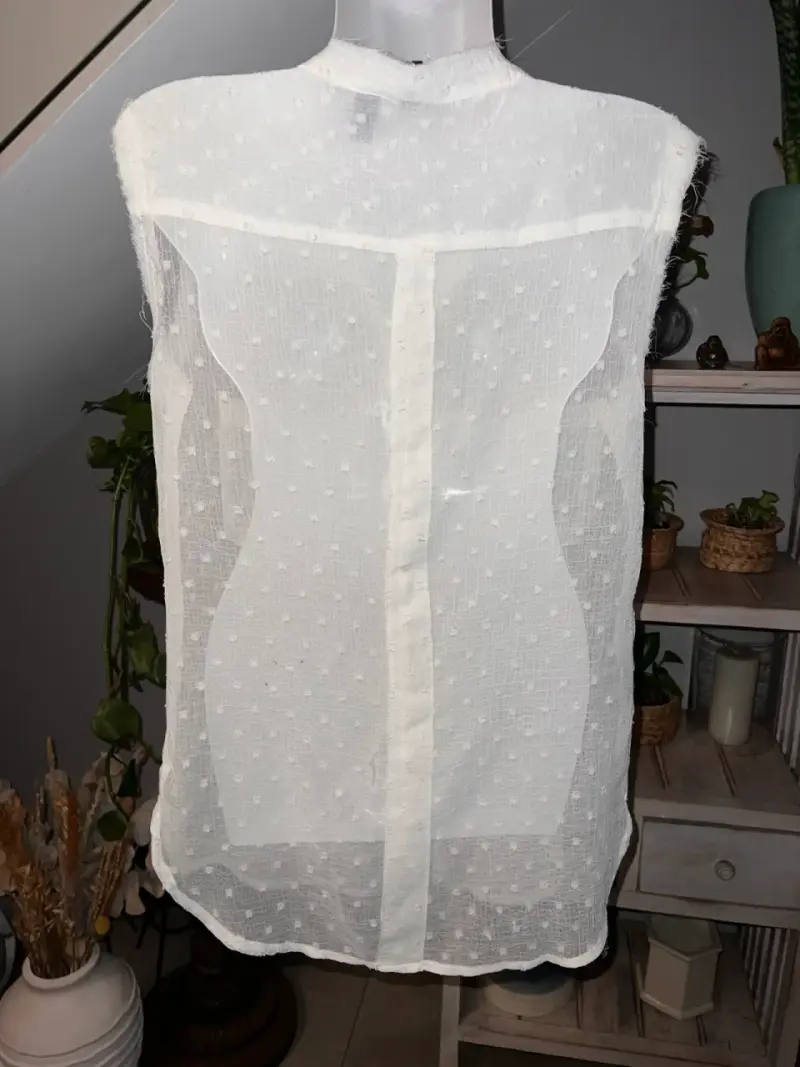 Blusa sin mangas Mango - 2