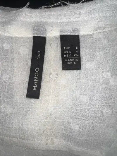 Blusa sin mangas Mango - miniatura 4