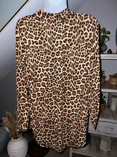 Blusa estampado leopardo Zara - miniatura 2