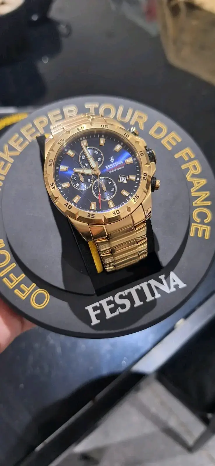 Reloj Festina Tour de France Dorado - 1