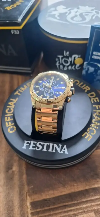 Reloj Festina Tour de France Dorado - miniatura 5