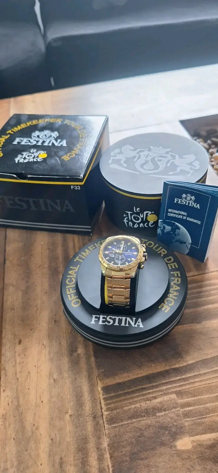 Reloj Festina Tour de France Dorado - 6