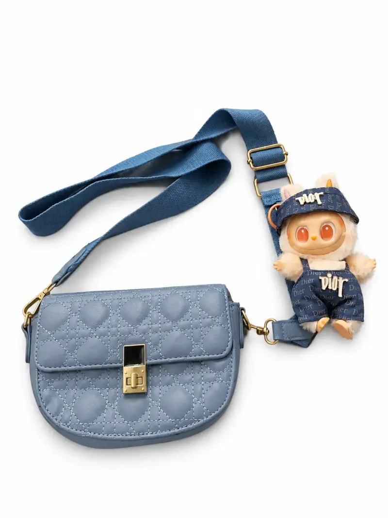 Cartera estilo Dior + outfit muñeco - 2