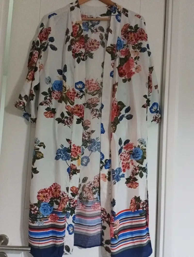 Kimono floral DR2 para mujer - 1