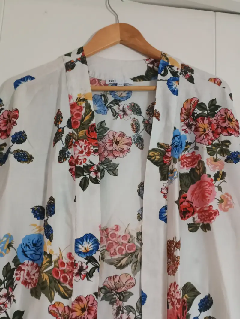 Kimono floral DR2 para mujer - 2