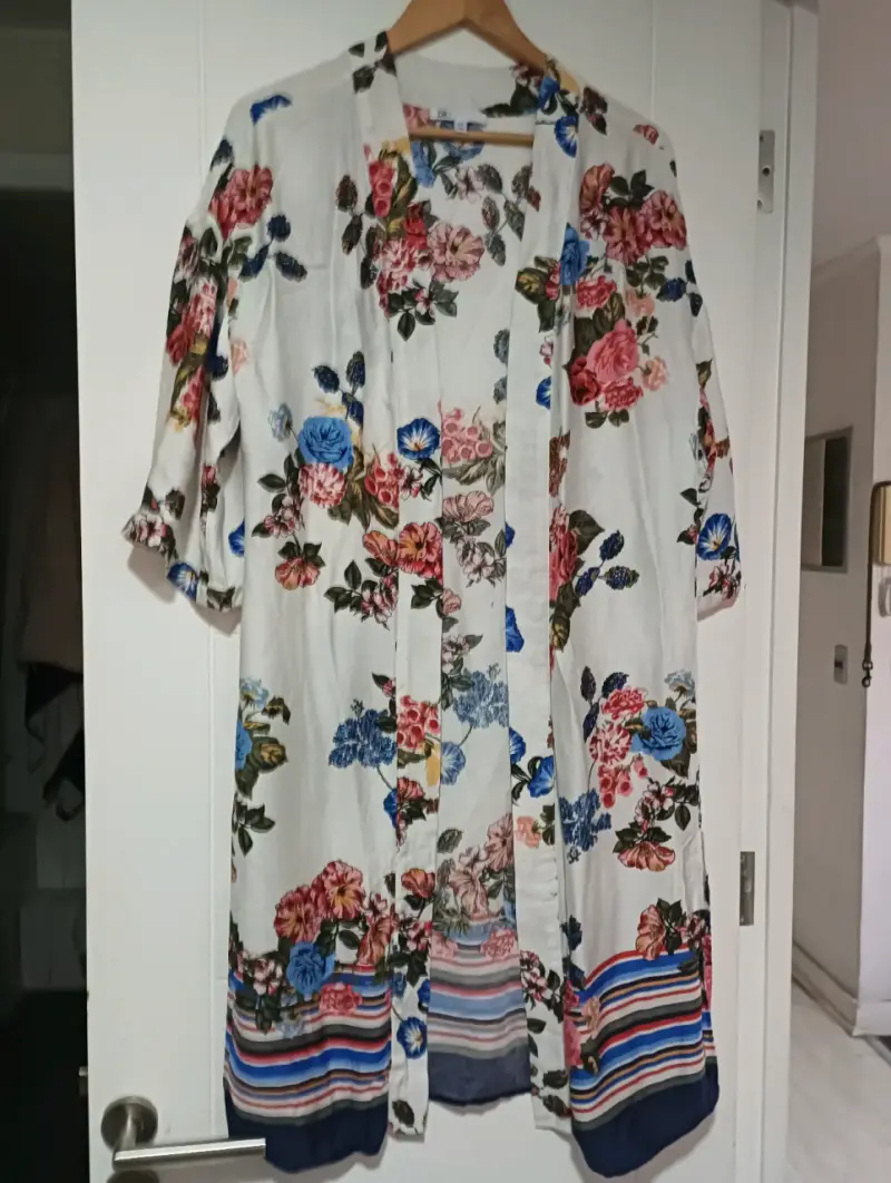 Kimono floral DR2 para mujer - 4