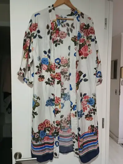 Kimono floral DR2 para mujer - miniatura 4